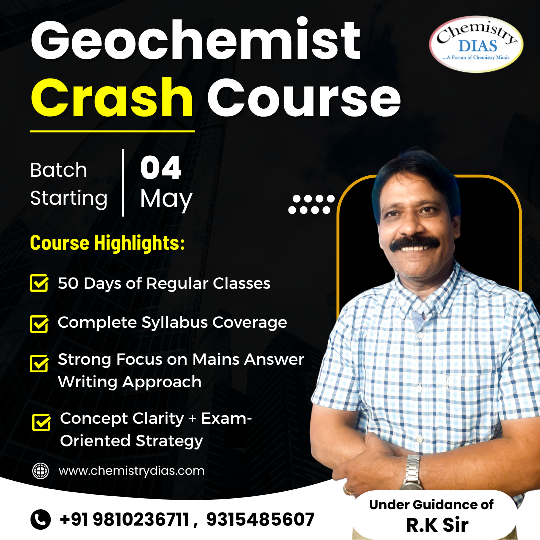 Geochemist Crash Course
